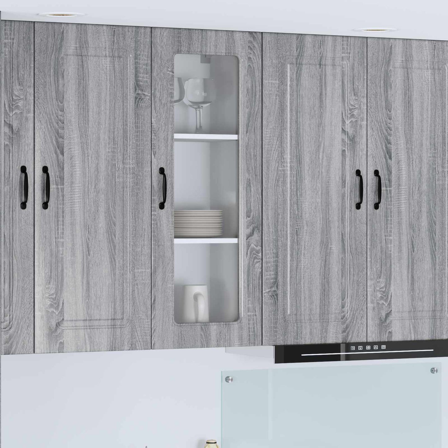 Pannello lavastoviglie Kalmar Grigio Sonoma 40 x 31 x 100 cm | homemem39