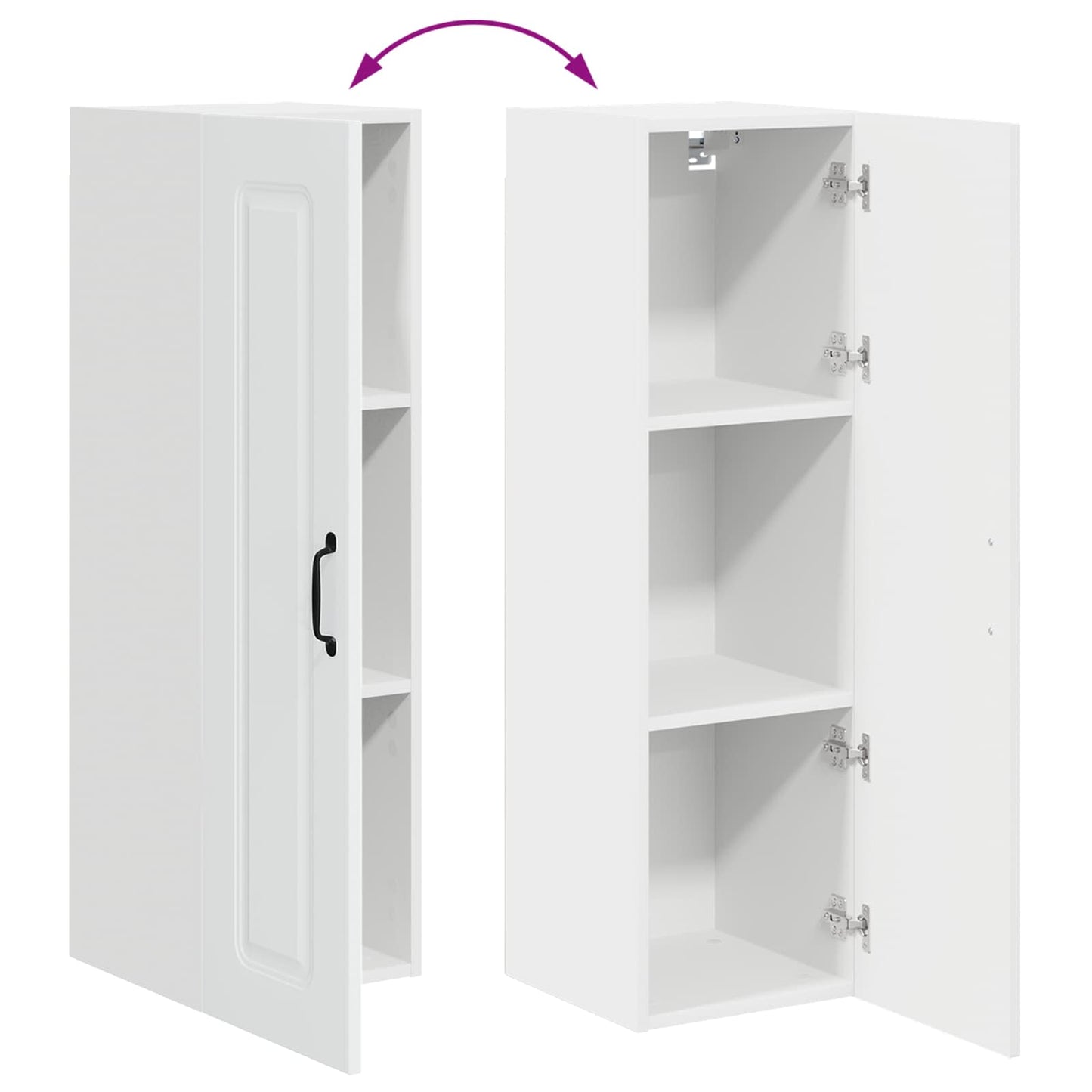 Pannello lavastoviglie Kalmar Bianco 30 x 31 x 100 cm