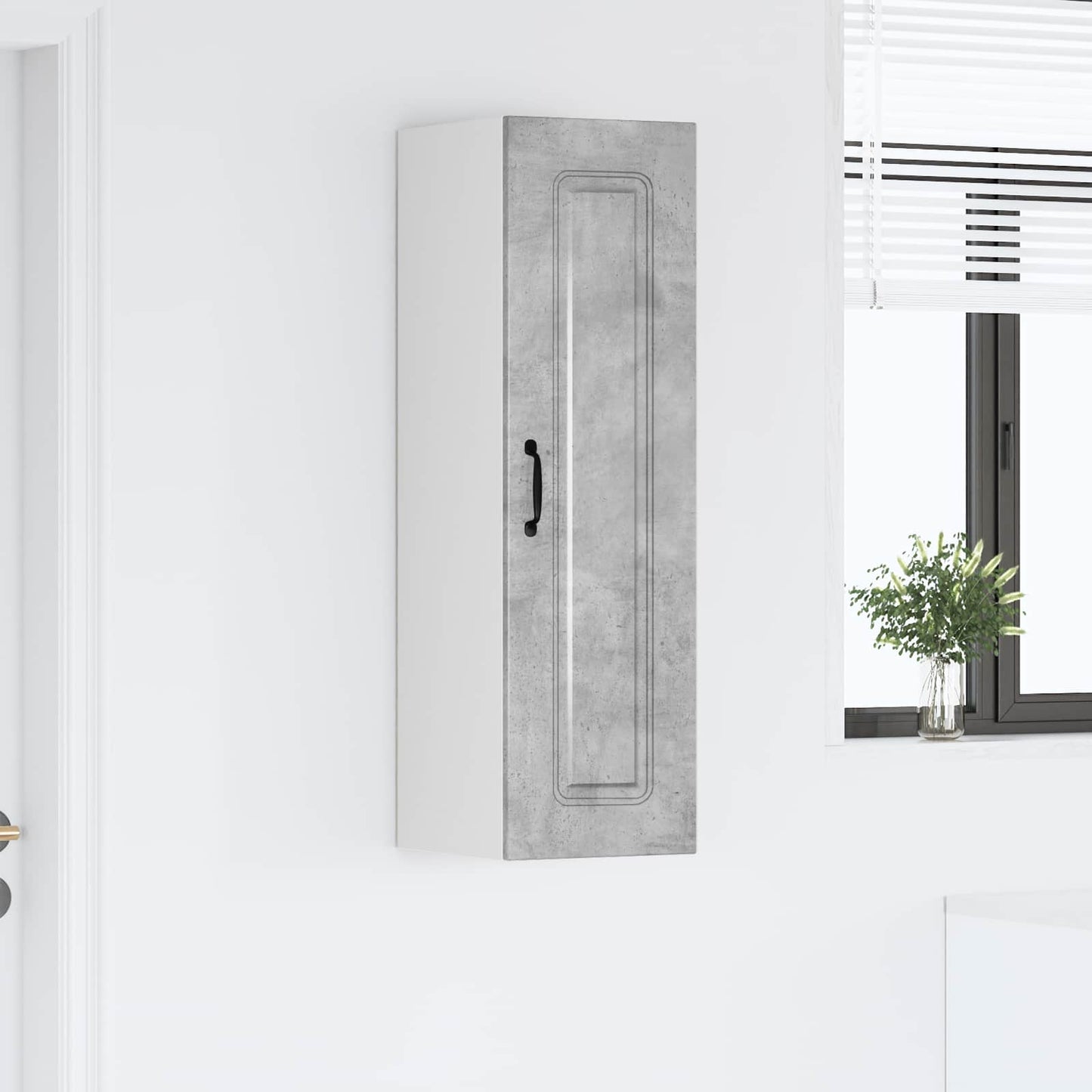 Pannello lavastoviglie Kalmar Grigio cemento 30 x 31 x 100 cm