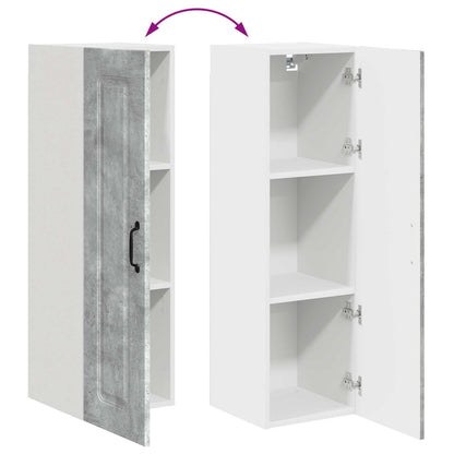 Pannello lavastoviglie Kalmar Grigio cemento 30 x 31 x 100 cm