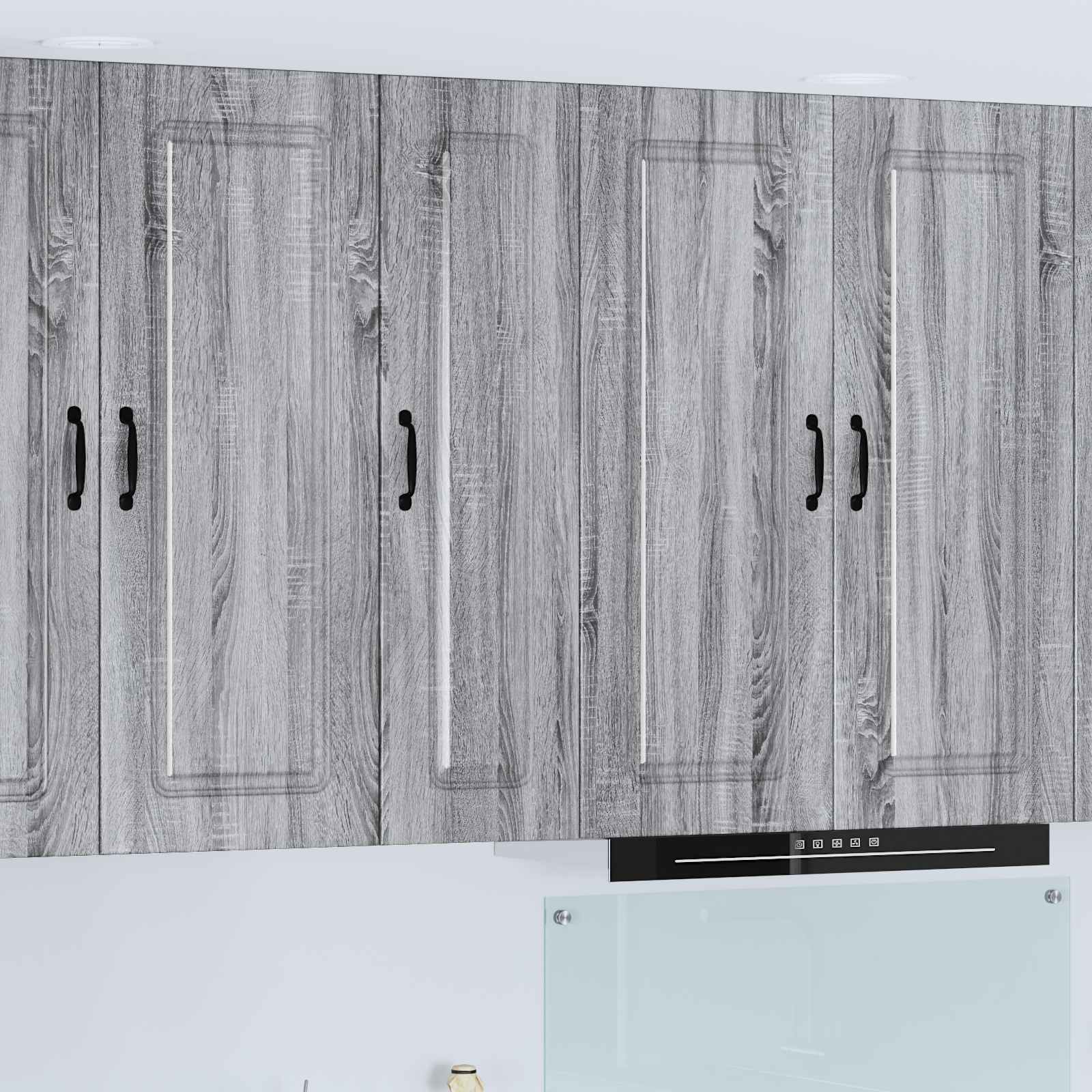 Pannello lavastoviglie Kalmar Grigio Sonoma 30 x 31 x 100 cm | homemem39