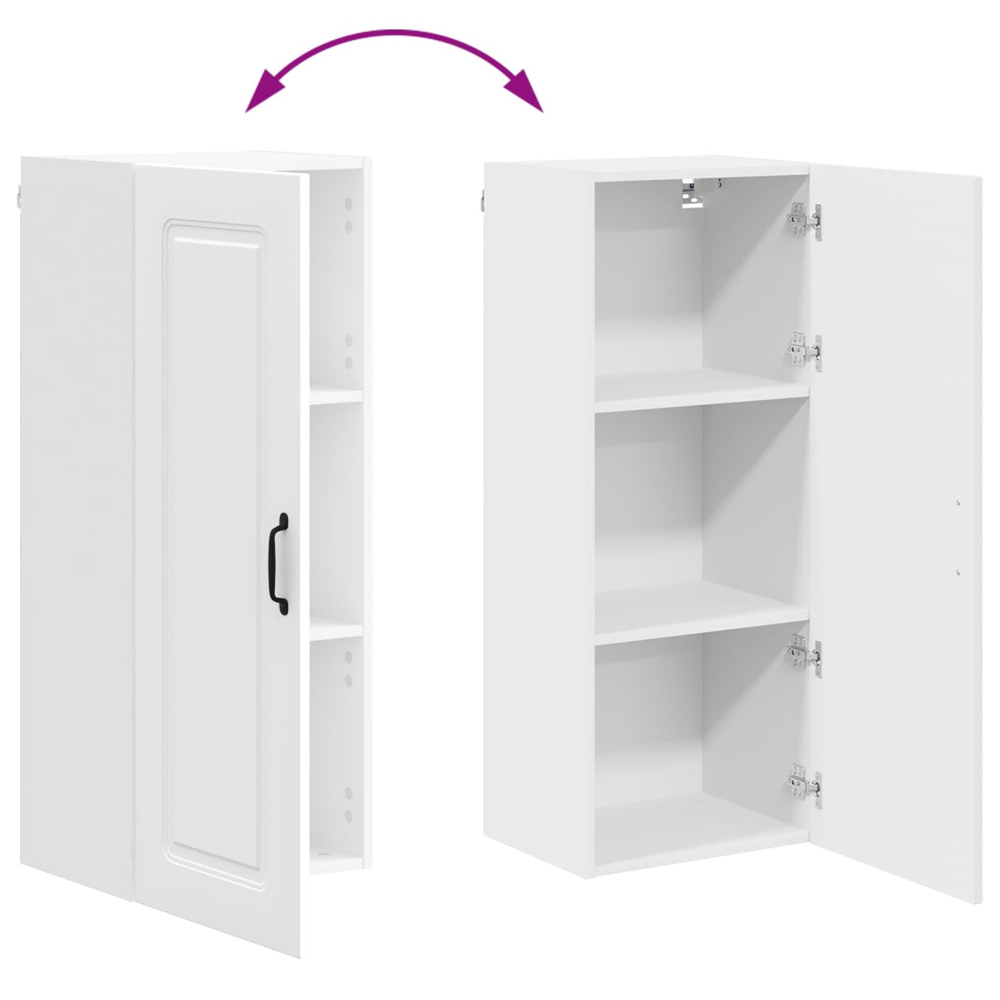 Pannello lavastoviglie Kalmar Bianco 40 x 31 x 100 cm