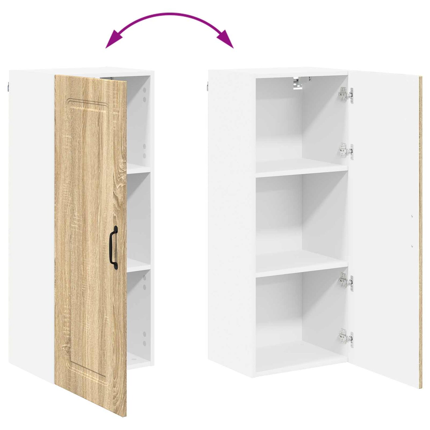 Pannello lavastoviglie Kalmar Rovere Sonoma 40 x 31 x 100 cm