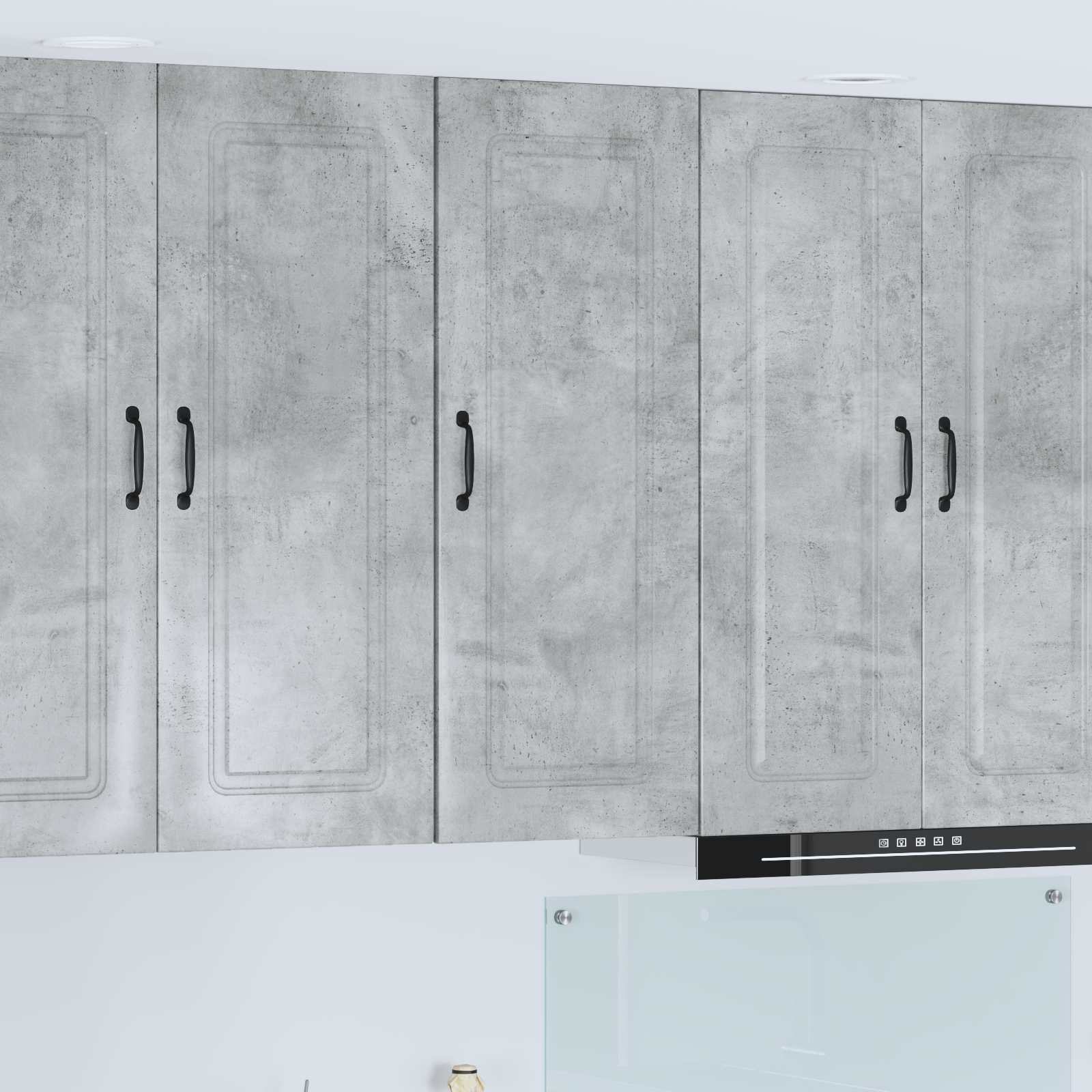 Pannello lavastoviglie Kalmar Grigio cemento 40 x 31 x 100 cm | homemem39