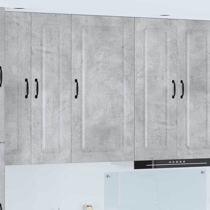 Pannello lavastoviglie Kalmar Grigio cemento 50 x 31 x 100 cm | homemem39
