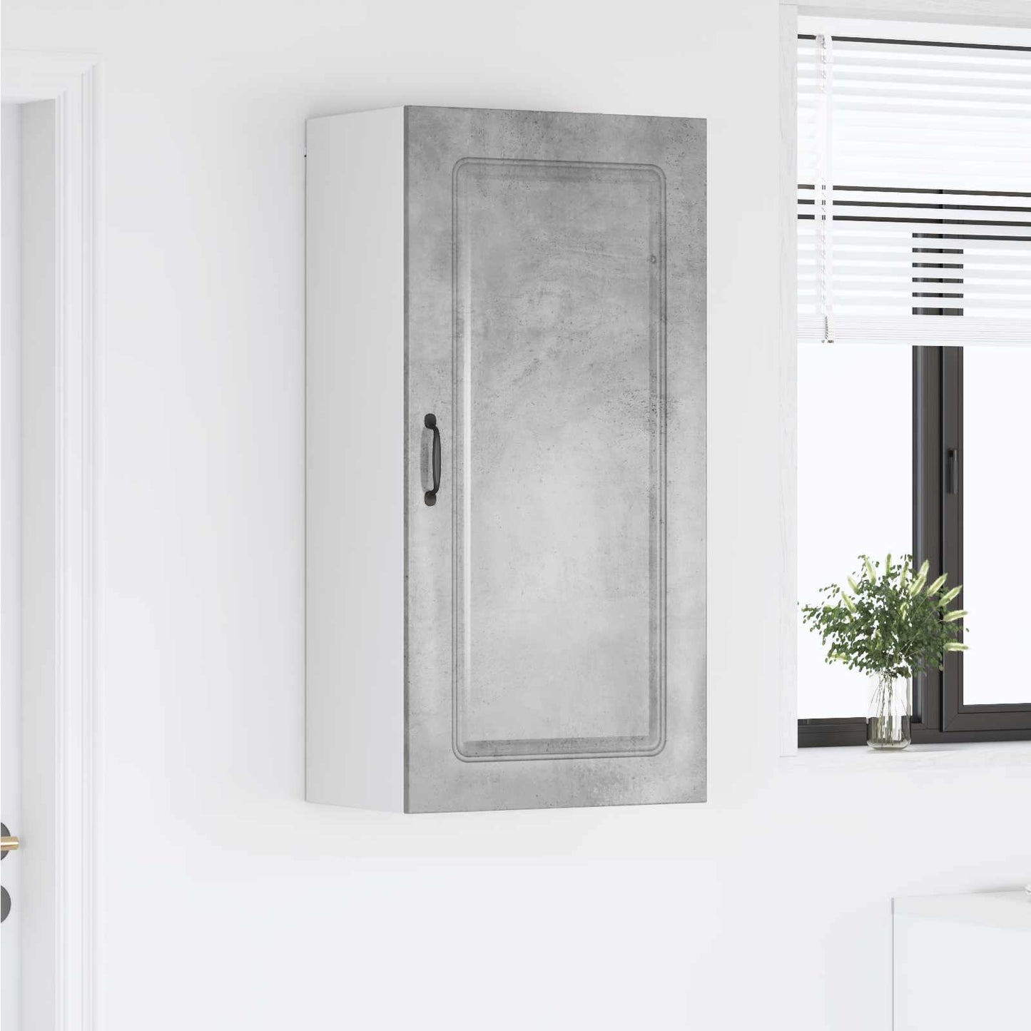 Pannello lavastoviglie Kalmar Grigio cemento 50 x 31 x 100 cm | homemem39