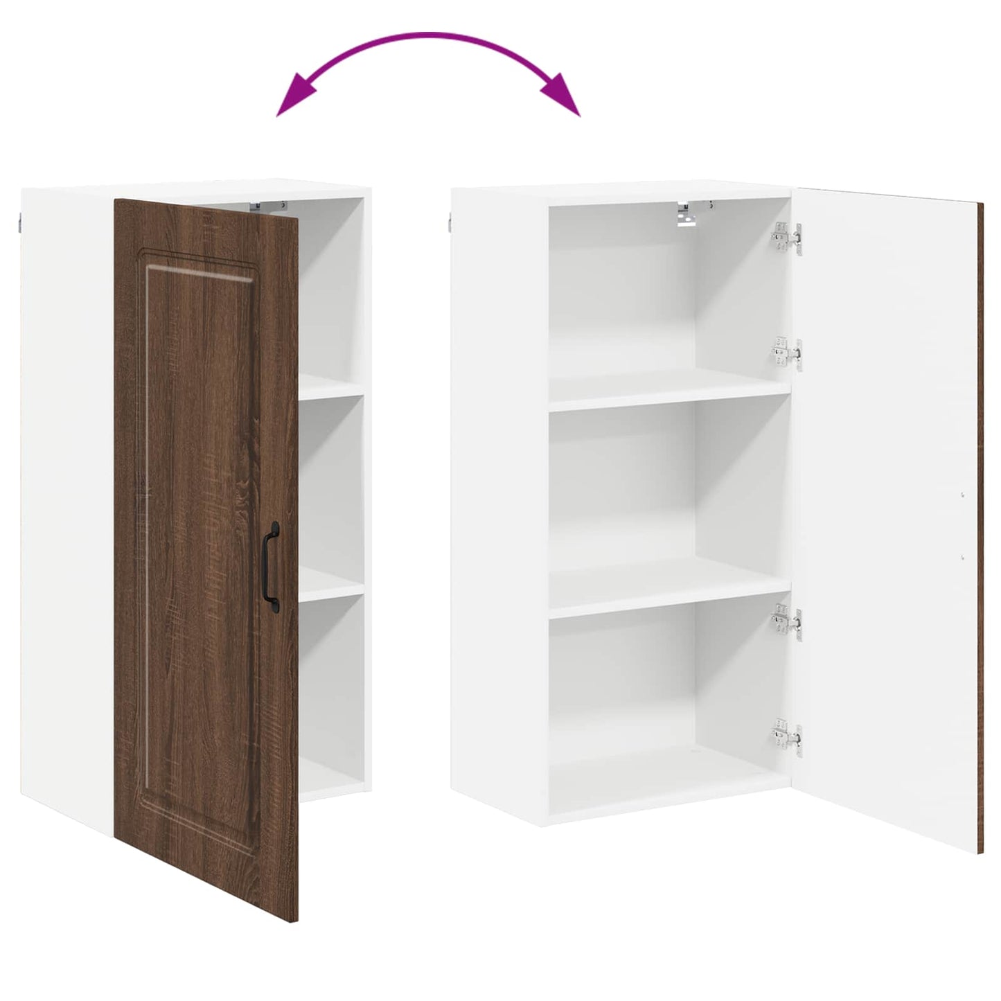 Pannello lavastoviglie Kalmar Rovere Marrone 50 x 31 x 100 cm