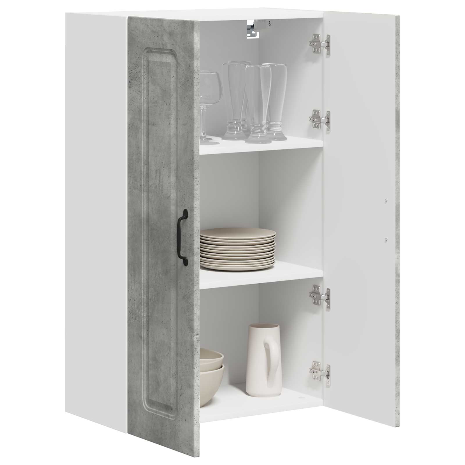 Pannello lavastoviglie Kalmar Grigio cemento 60 x 31 x 100 cm | homemem39
