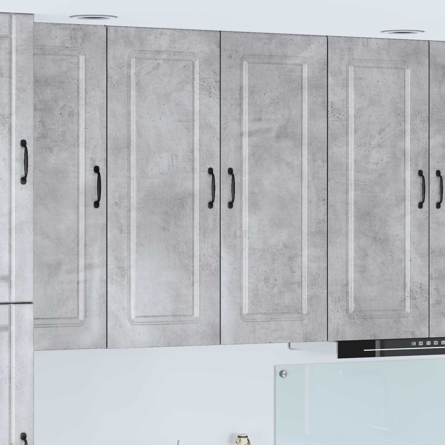 Pannello lavastoviglie Kalmar Grigio cemento 80 x 31 x 100 cm | homemem39