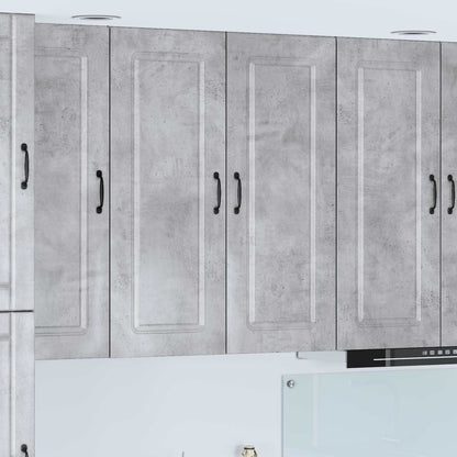 Pannello lavastoviglie Kalmar Grigio cemento 80 x 31 x 100 cm | homemem39
