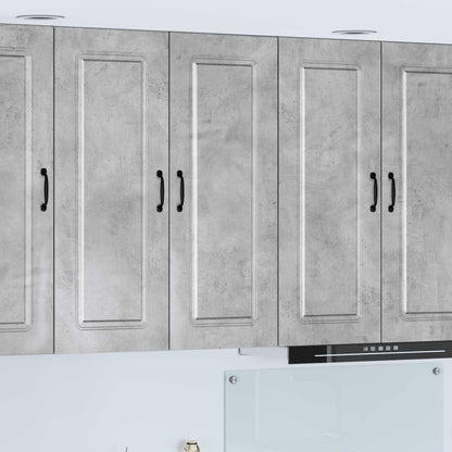 Pannello lavastoviglie Kalmar Grigio cemento 80 x 31 x 100 cm