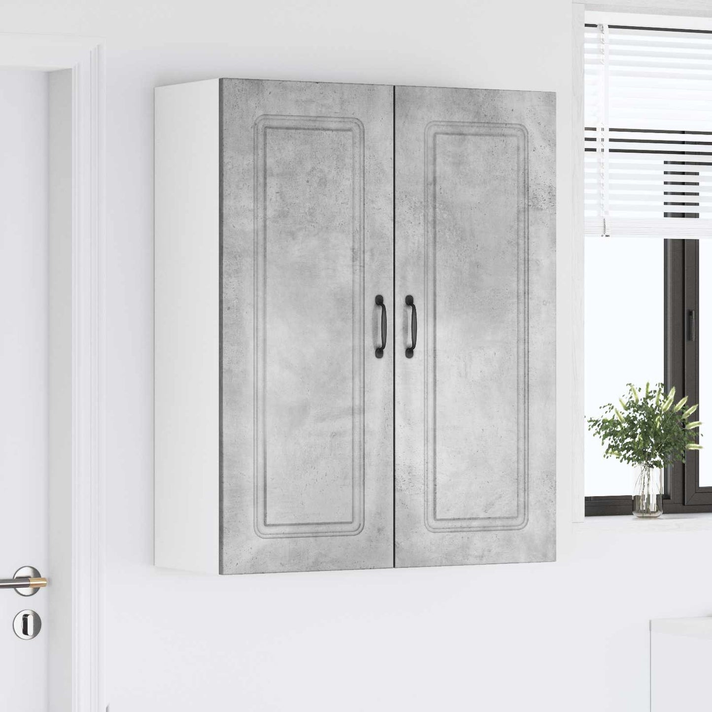 Pannello lavastoviglie Kalmar Grigio cemento 80 x 31 x 100 cm | homemem39