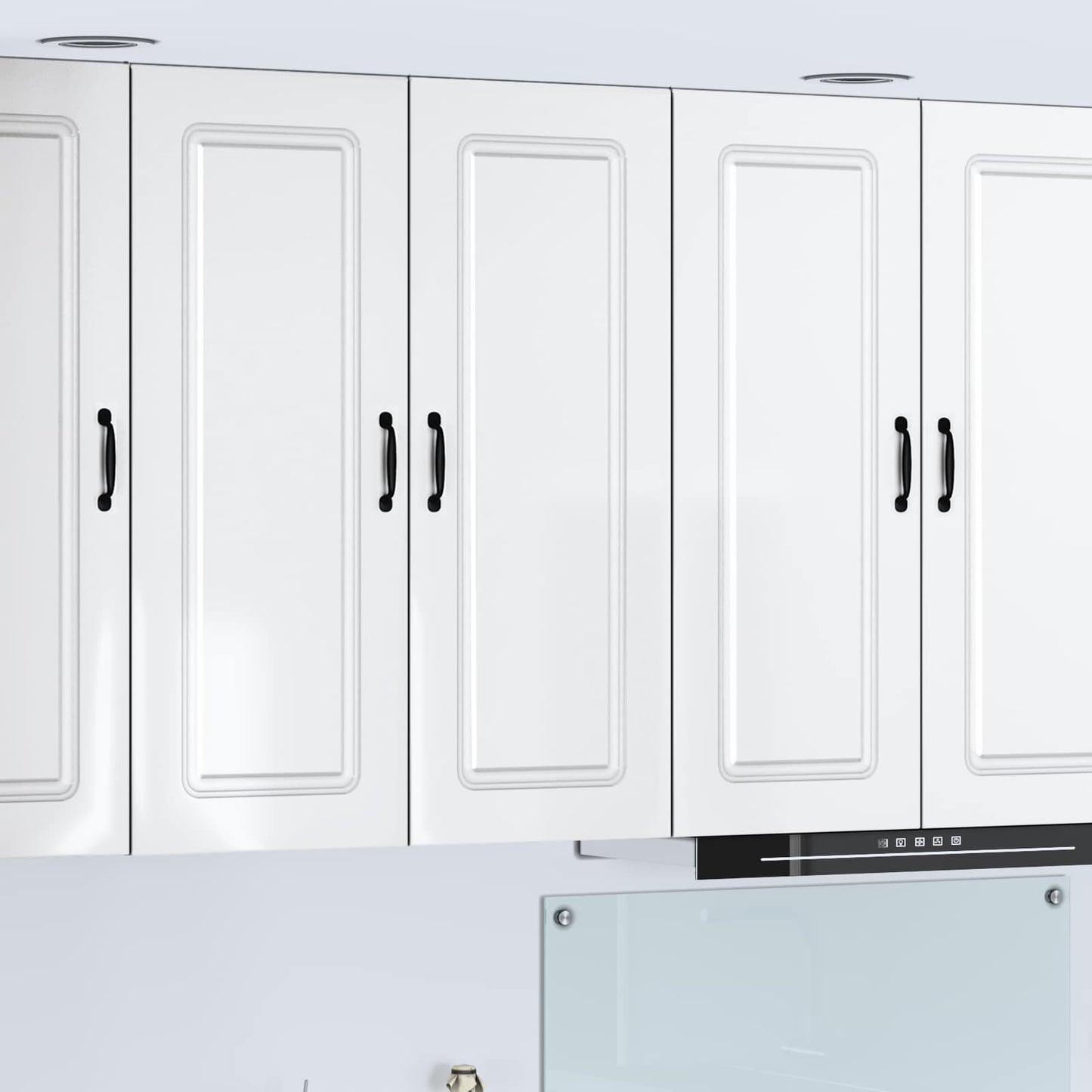 Pannello lavastoviglie Kalmar Bianco Lucido 80 x 31 x 100 cm