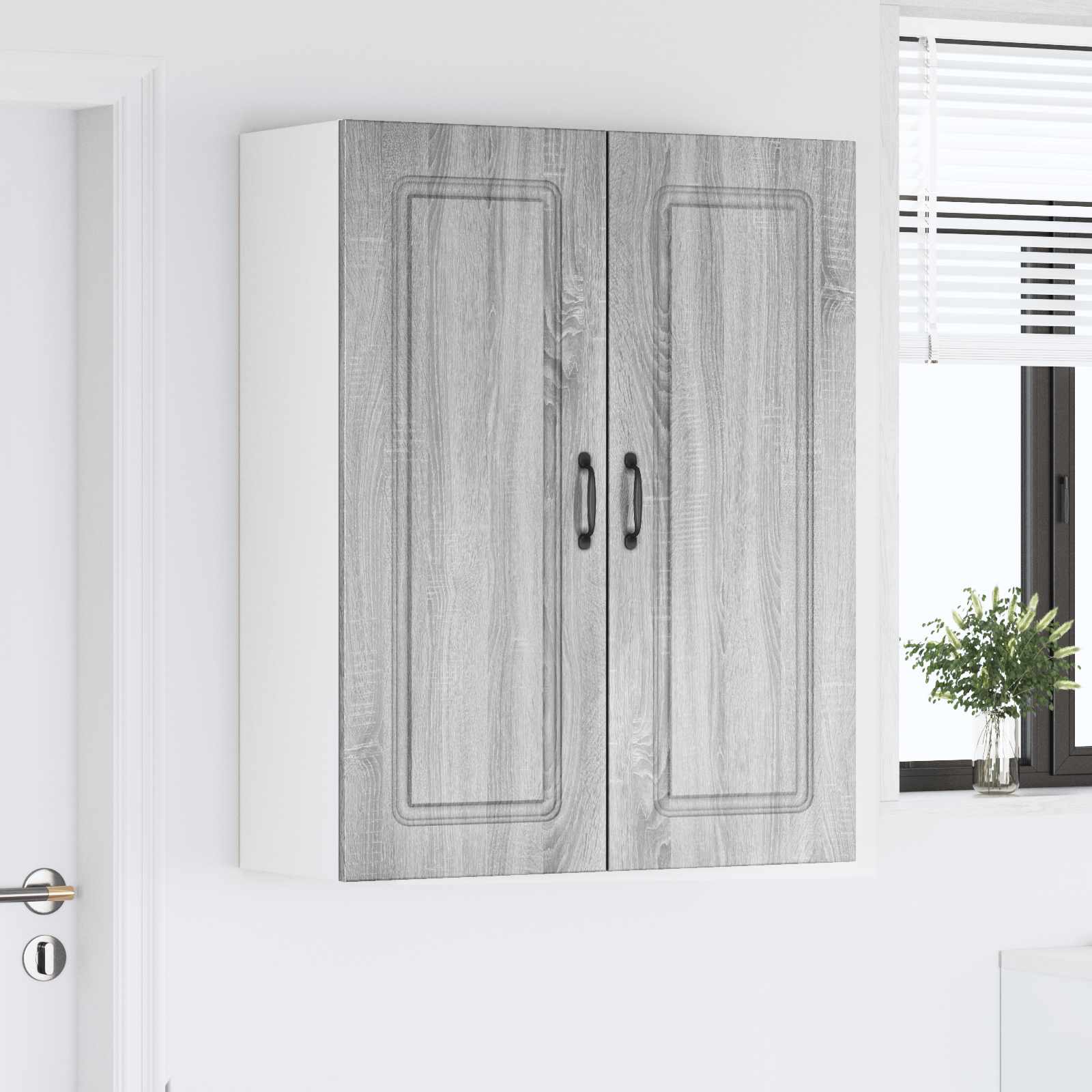 Pannello lavastoviglie Kalmar Grigio Sonoma 80 x 31 x 100 cm | homemem39