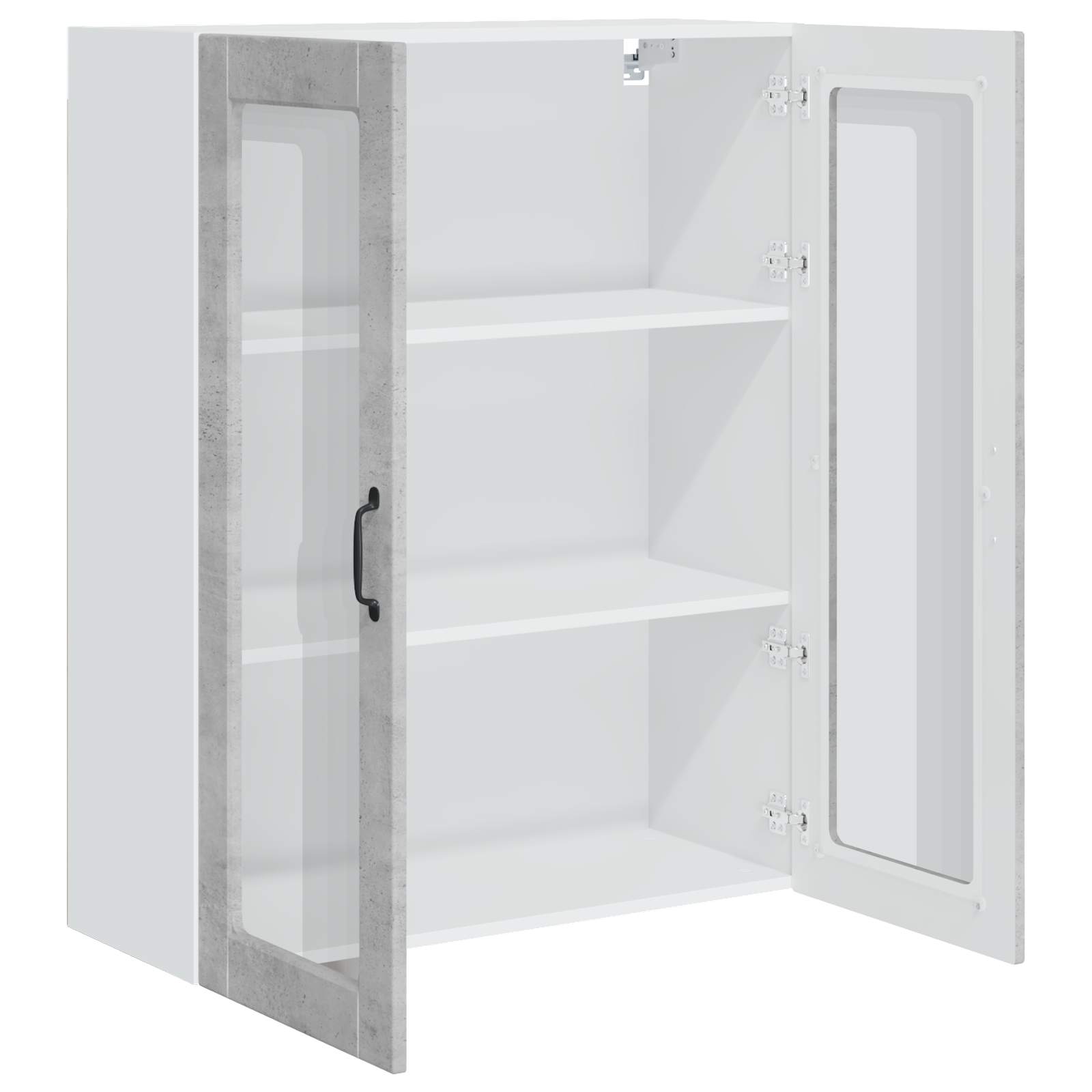 Pannello lavastoviglie Kalmar Grigio cemento 80 x 31 x 100 cm | homemem39