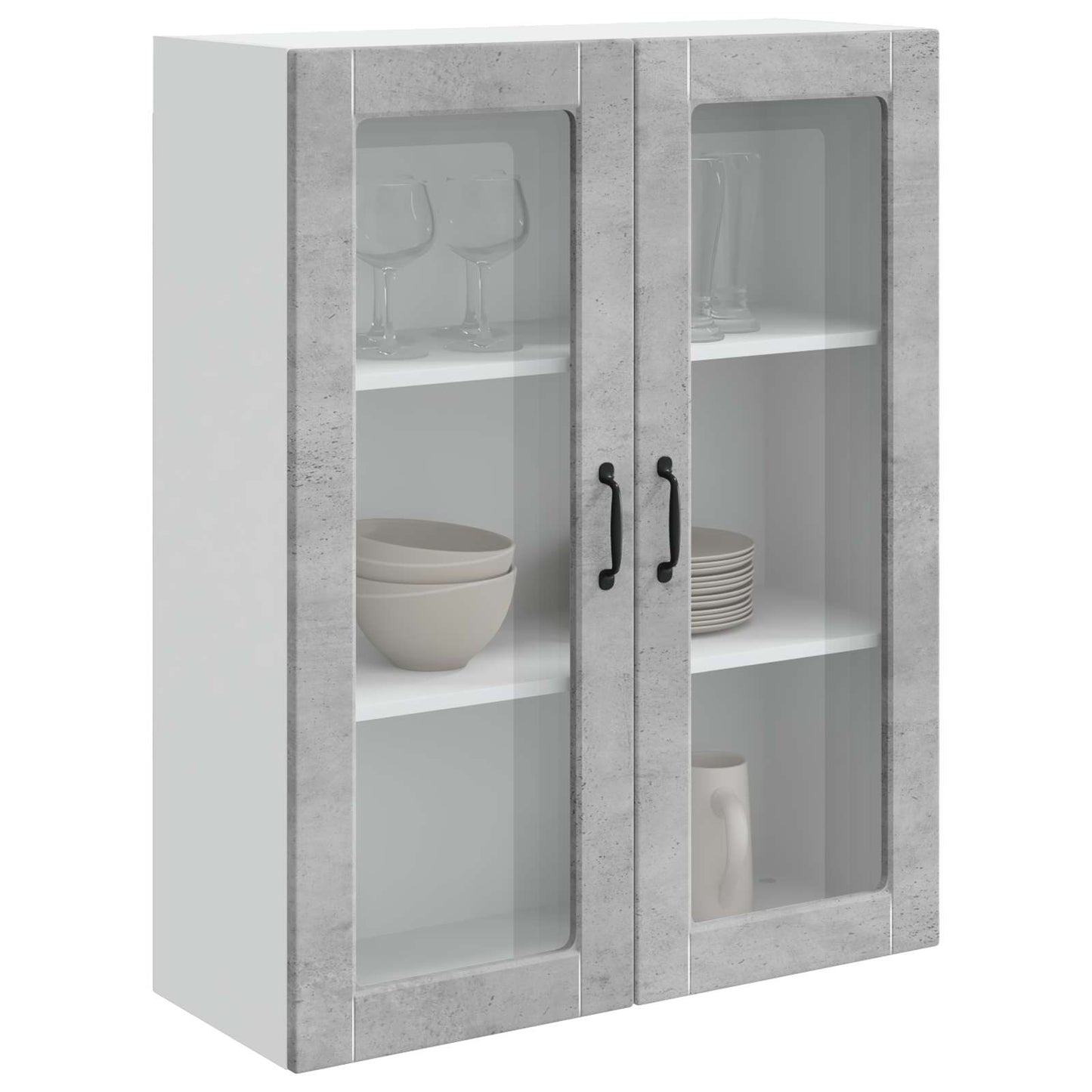 Pannello lavastoviglie Kalmar Grigio cemento 80 x 31 x 100 cm | homemem39