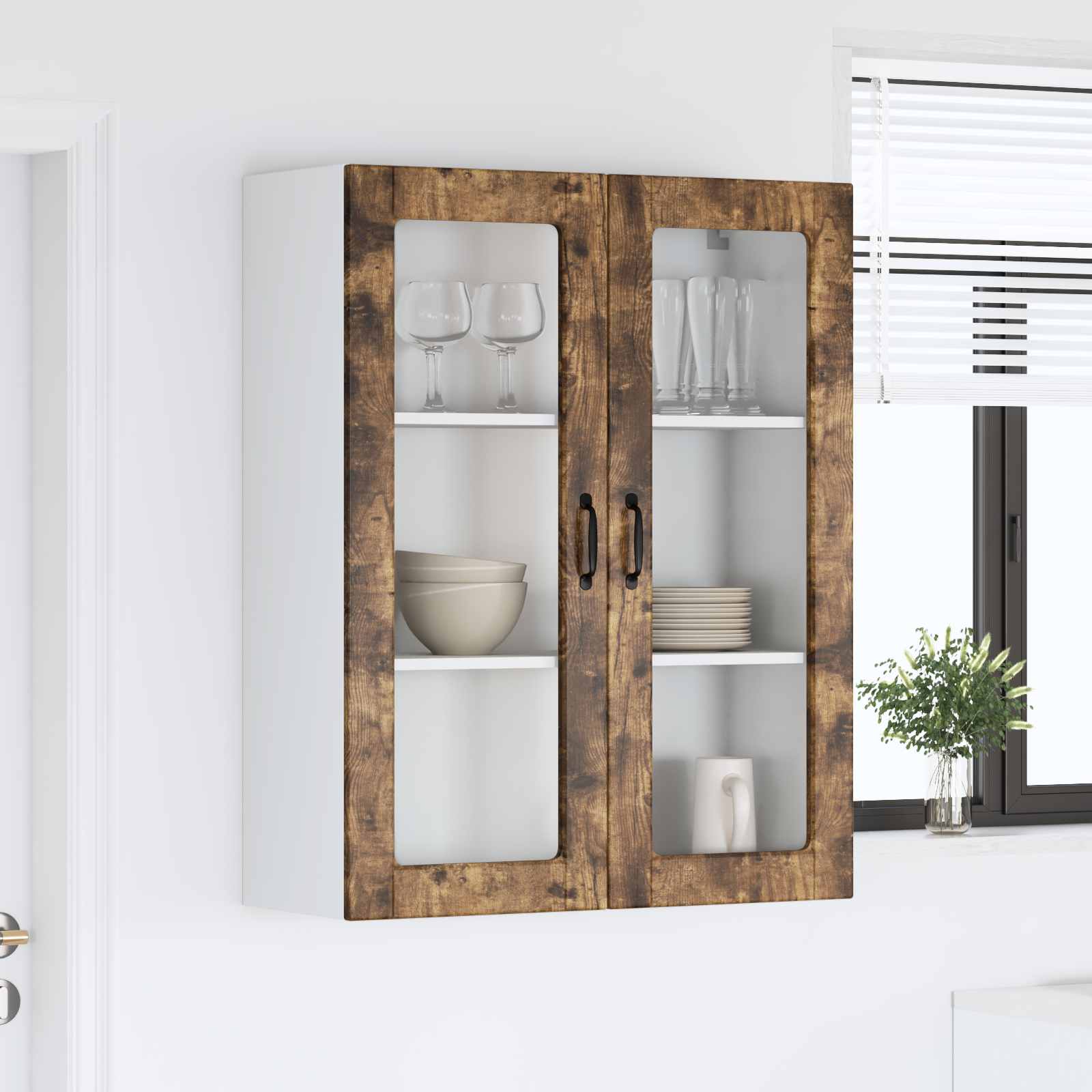 Pannello lavastoviglie Kalmar Rovere fumé 80 x 31 x 100 cm | homemem39