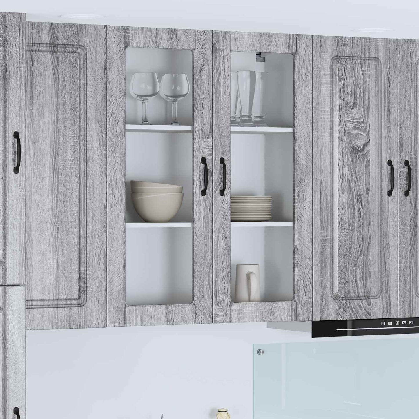 Pannello lavastoviglie Kalmar Grigio Sonoma 80 x 31 x 100 cm