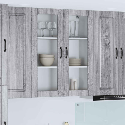 Pannello lavastoviglie Kalmar Grigio Sonoma 80 x 31 x 100 cm