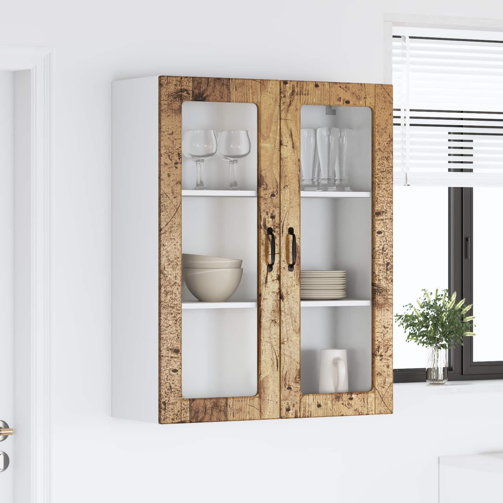 Pannello lavastoviglie Kalmar Legno vecchio 80 x 31 x 100 cm | homemem39