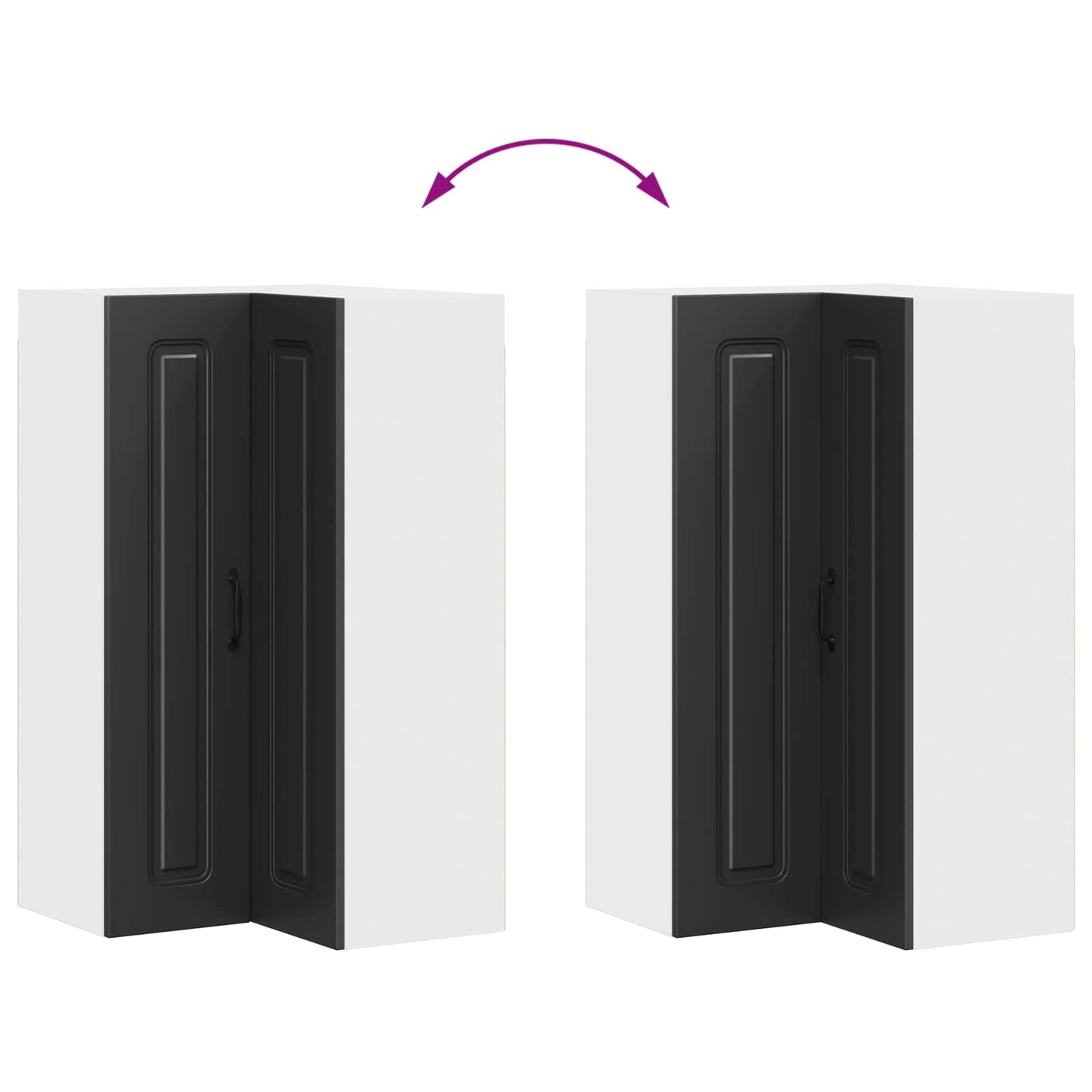 Pannello lavastoviglie Kalmar Nero 57 x 57 x 100 cm