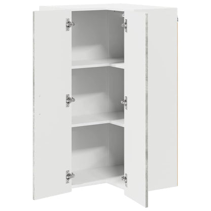 Pannello lavastoviglie Kalmar Grigio cemento 57 x 57 x 100 cm | homemem39