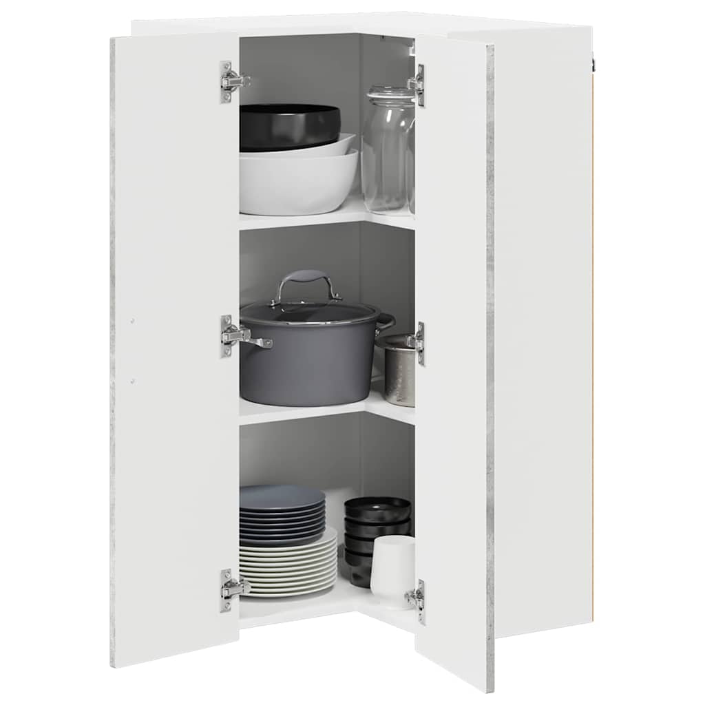 Pannello lavastoviglie Kalmar Grigio cemento 57 x 57 x 100 cm