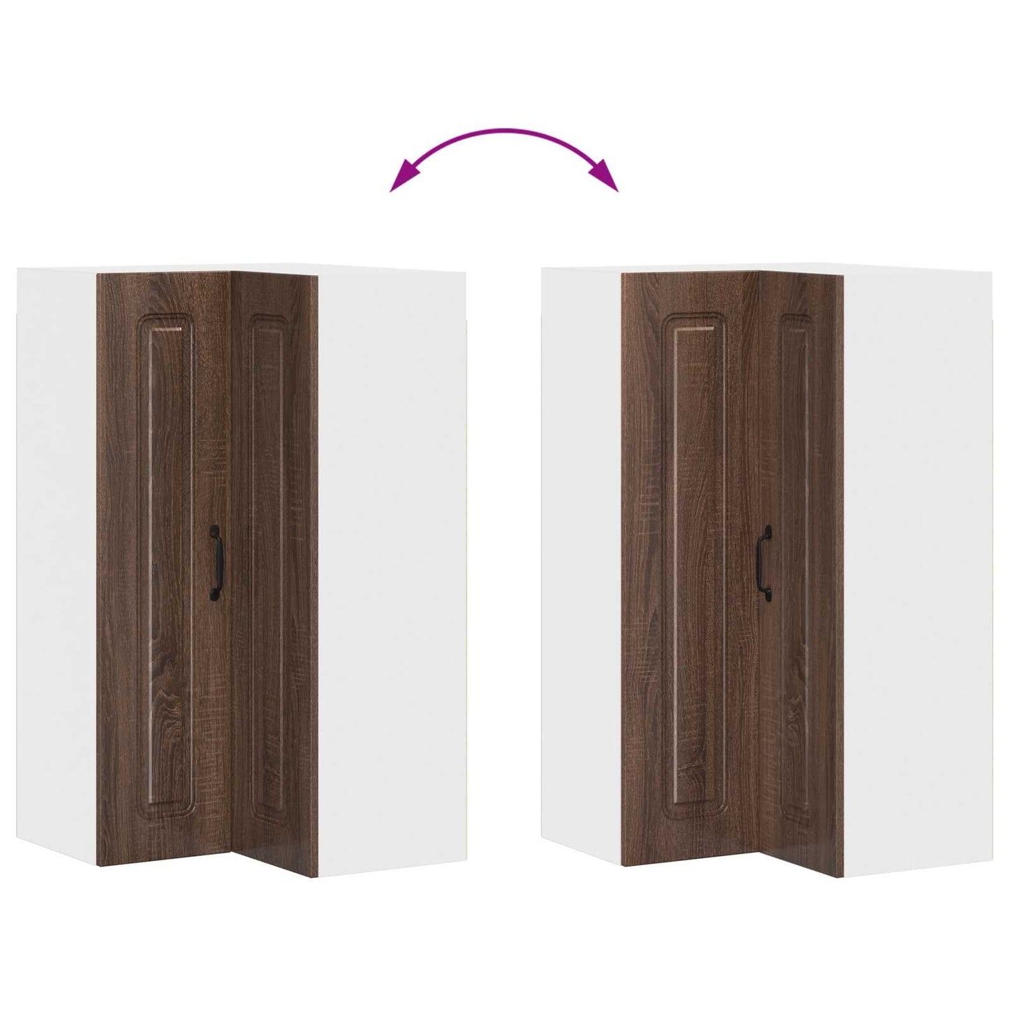 Pannello lavastoviglie Kalmar Rovere Marrone 57 x 57 x 100 cm