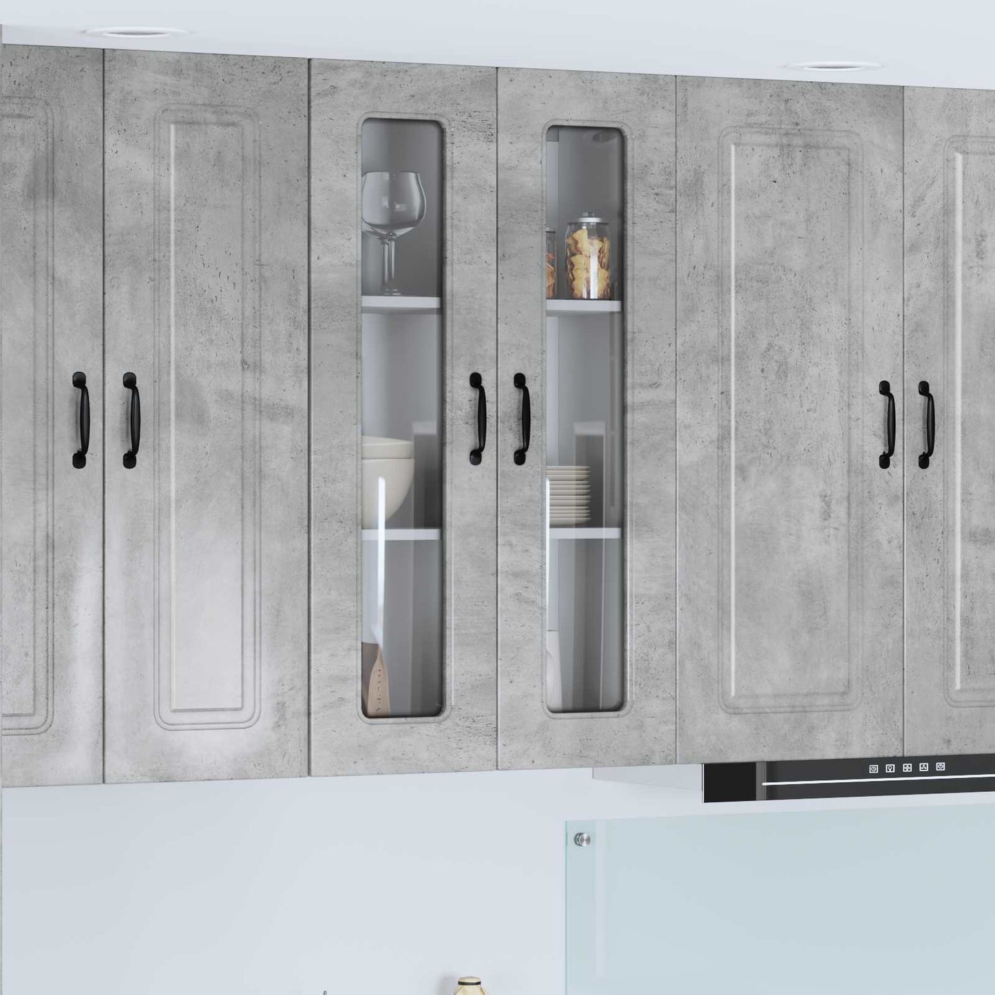 Pannello lavastoviglie Kalmar Grigio cemento 60 x 31 x 100 cm