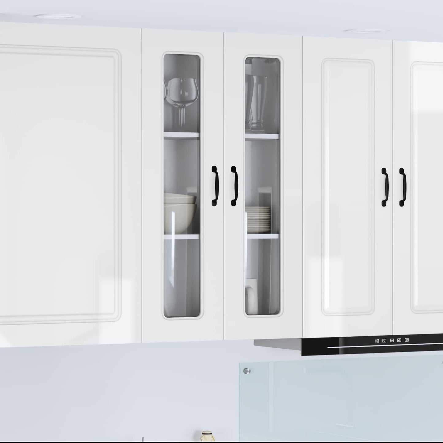 Pannello lavastoviglie Kalmar Bianco Lucido 60 x 31 x 100 cm | homemem39