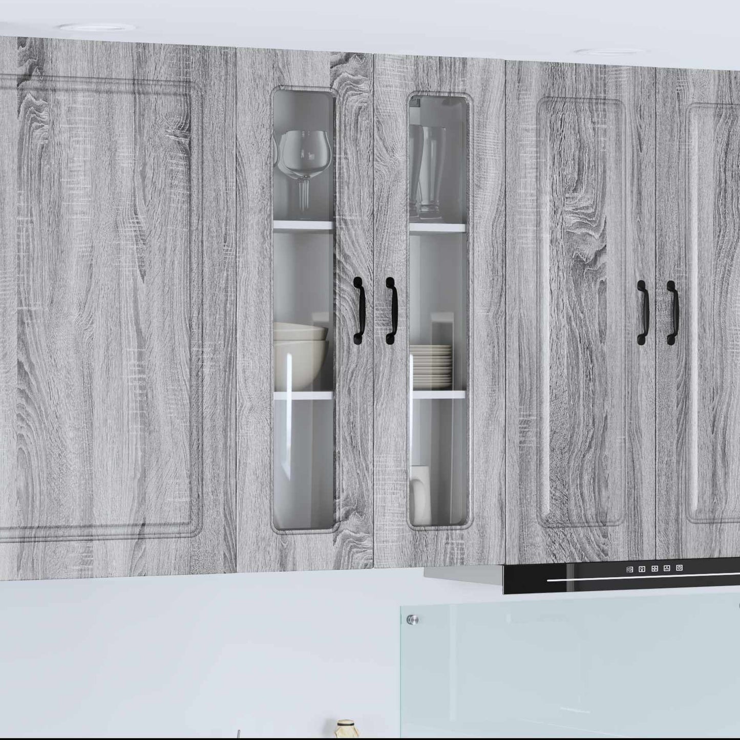 Pannello lavastoviglie Kalmar Grigio Sonoma 60 x 31 x 100 cm | homemem39