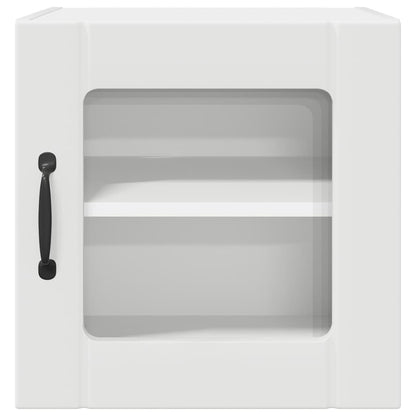 Mobile in vetro da parete LUCCA 2 pcs Bianco 40 x 31 x 40 cm | homemem39