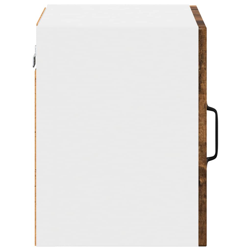 Mobile in vetro da parete LUCCA Rovere Fumo 40 x 31 x 40 cm | homemem39