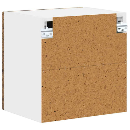 Mobile in vetro da parete LUCCA Legno antico 40 x 31 x 40 cm | homemem39