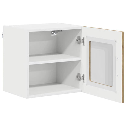 Mobile in vetro da parete LUCCA Rovere Artigianale | homemem39