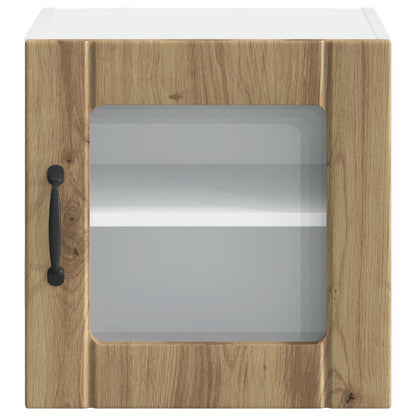 Mobile in vetro da parete LUCCA Rovere Artigianale | homemem39