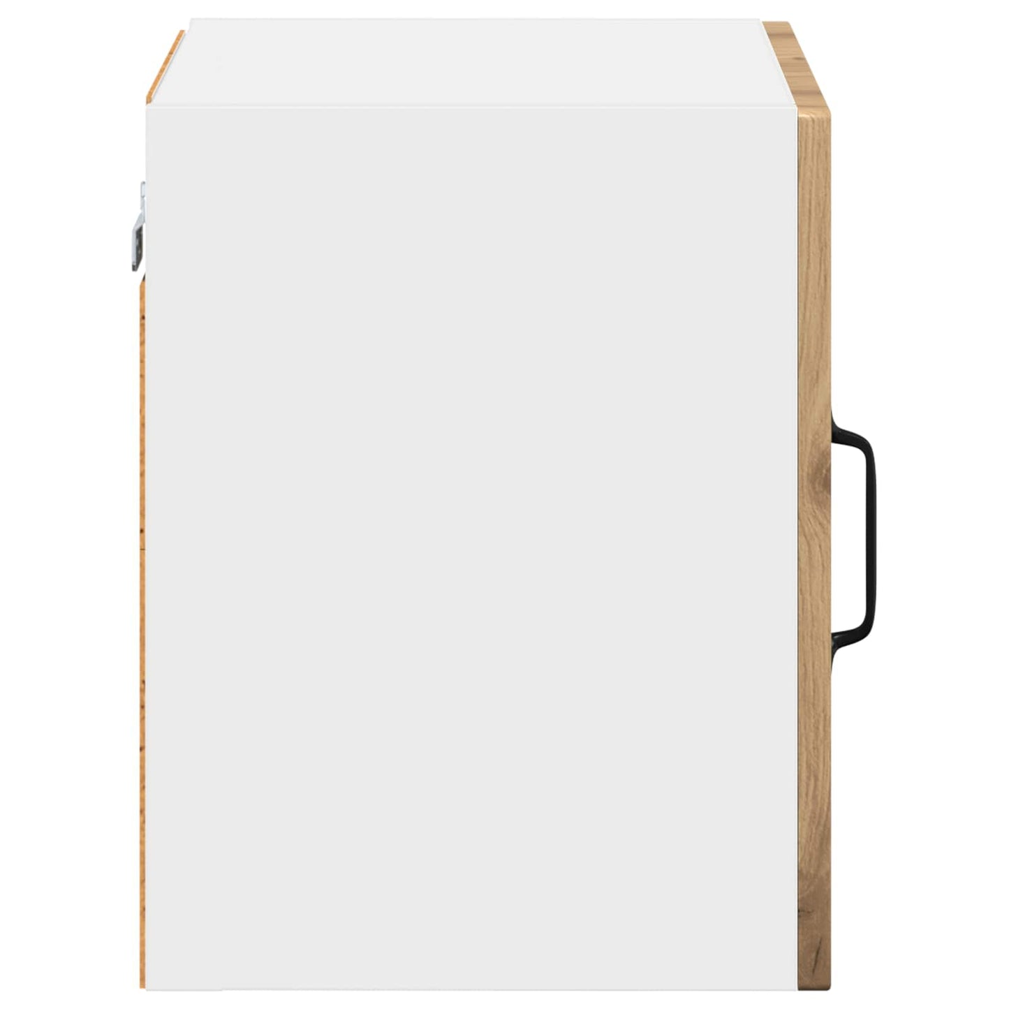 Mobile in vetro da parete LUCCA 2 pcs Rovere Artigianale