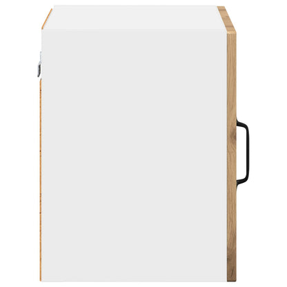 Mobile in vetro da parete LUCCA 2 pcs Rovere Artigianale