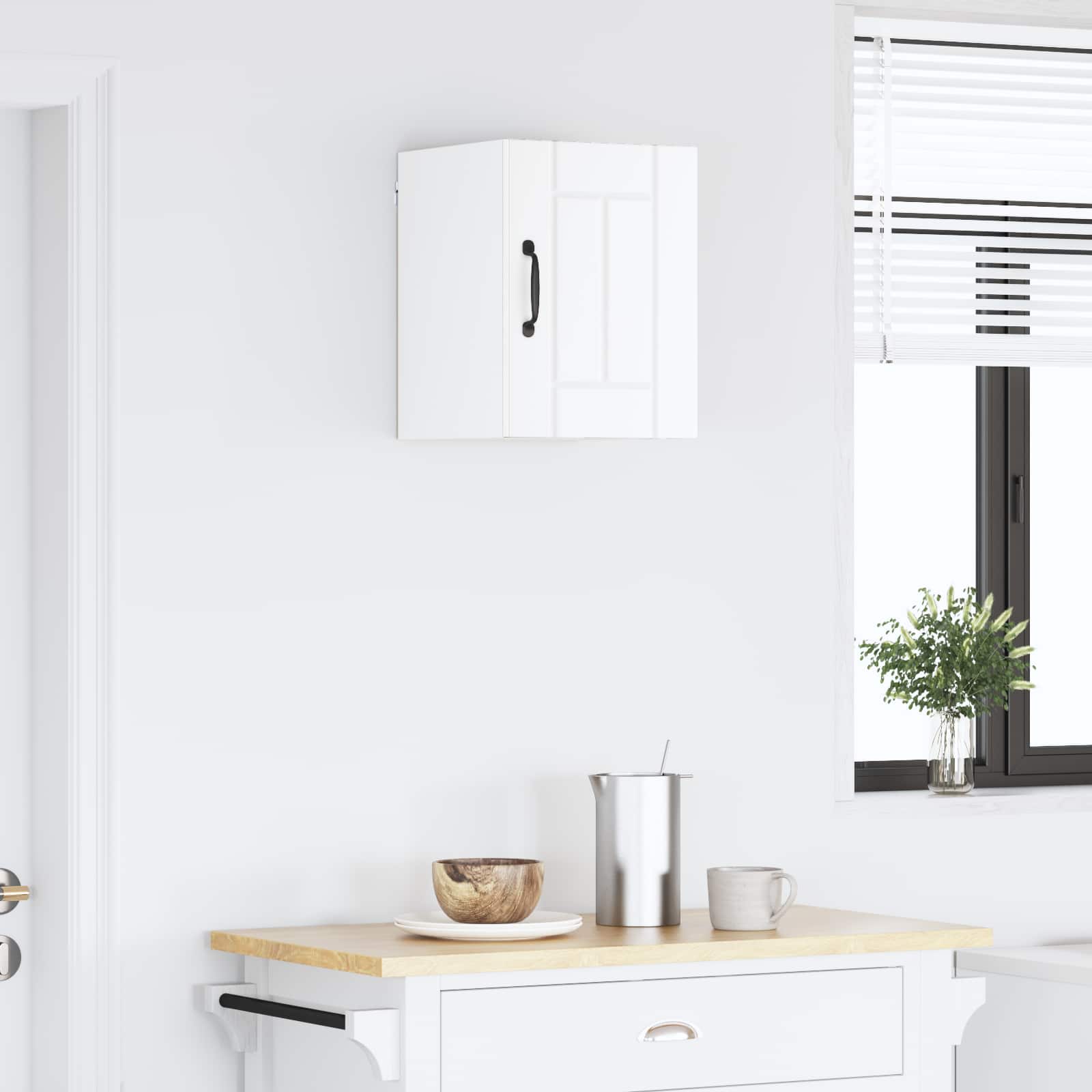 Armadietto a muro LUCCA Bianco 30 x 31 x 40 cm | homemem39