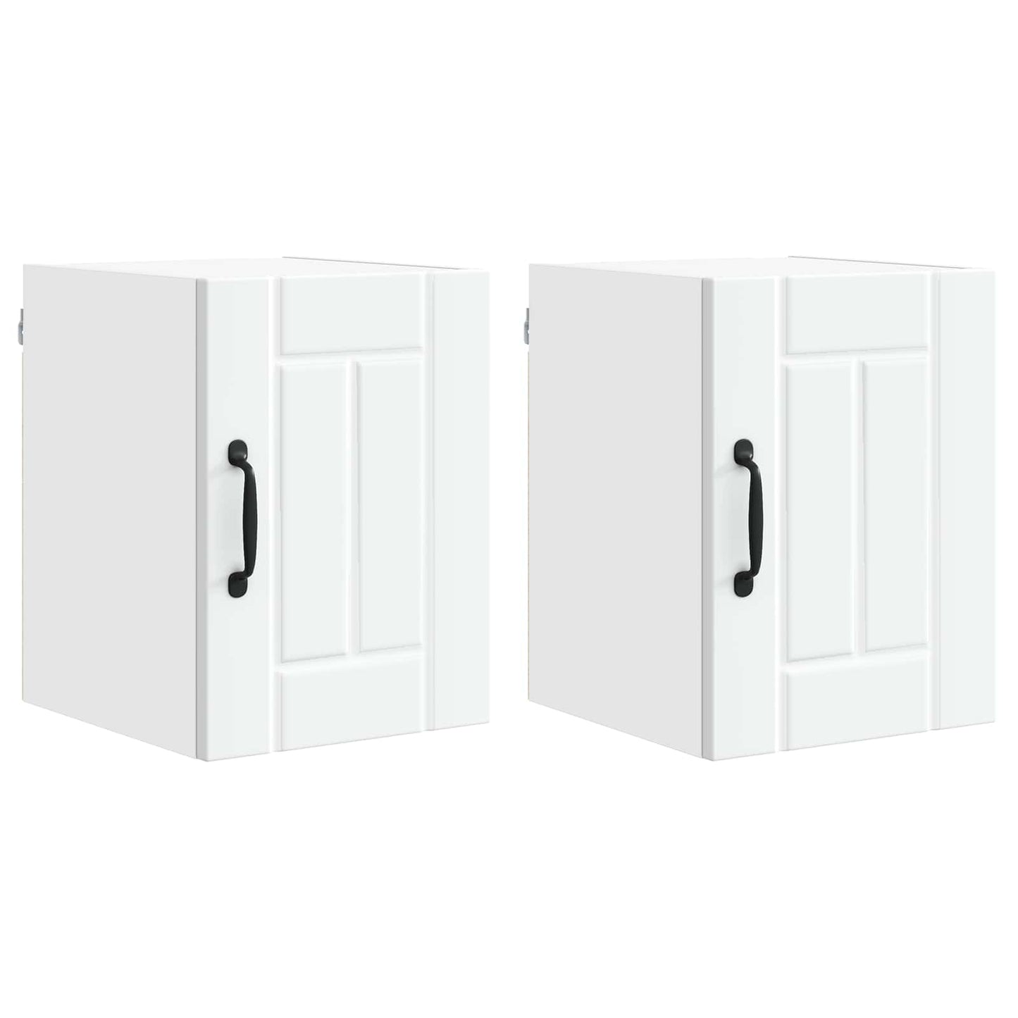 Armadietto a muro LUCCA 2 pcs Bianco 30 x 31 x 40 cm | homemem39