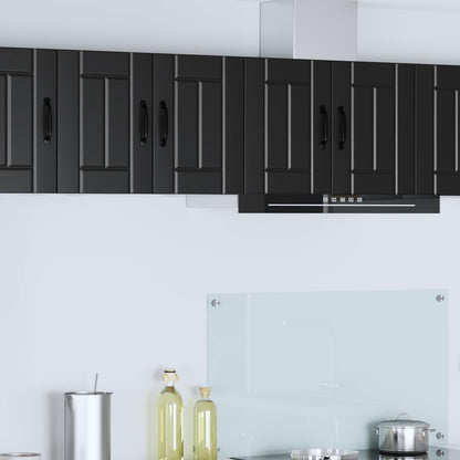 Armadietto a muro LUCCA 2 pcs Nero 30 x 31 x 40 cm