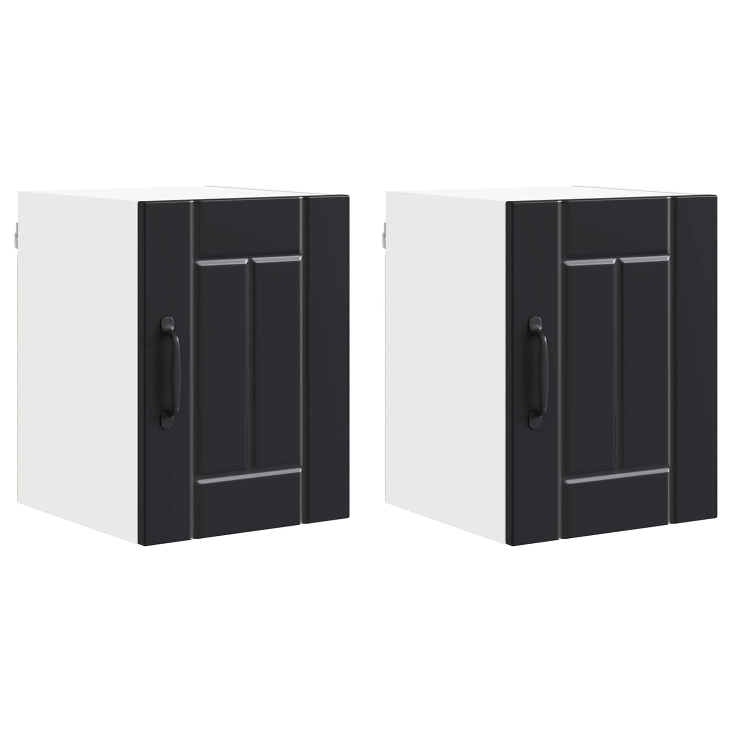 Armadietto a muro LUCCA 2 pcs Nero 30 x 31 x 40 cm