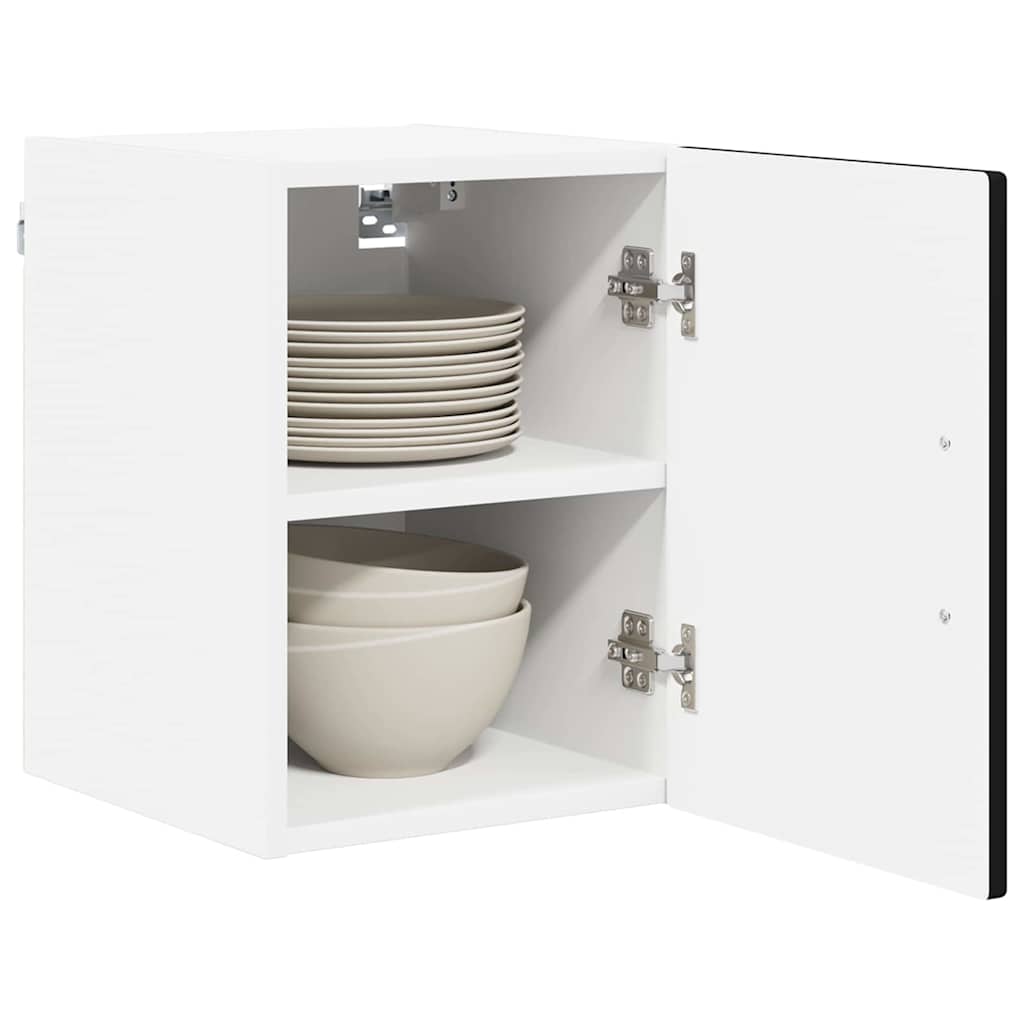 Armadietto a muro LUCCA 2 pcs Nero 30 x 31 x 40 cm | homemem39