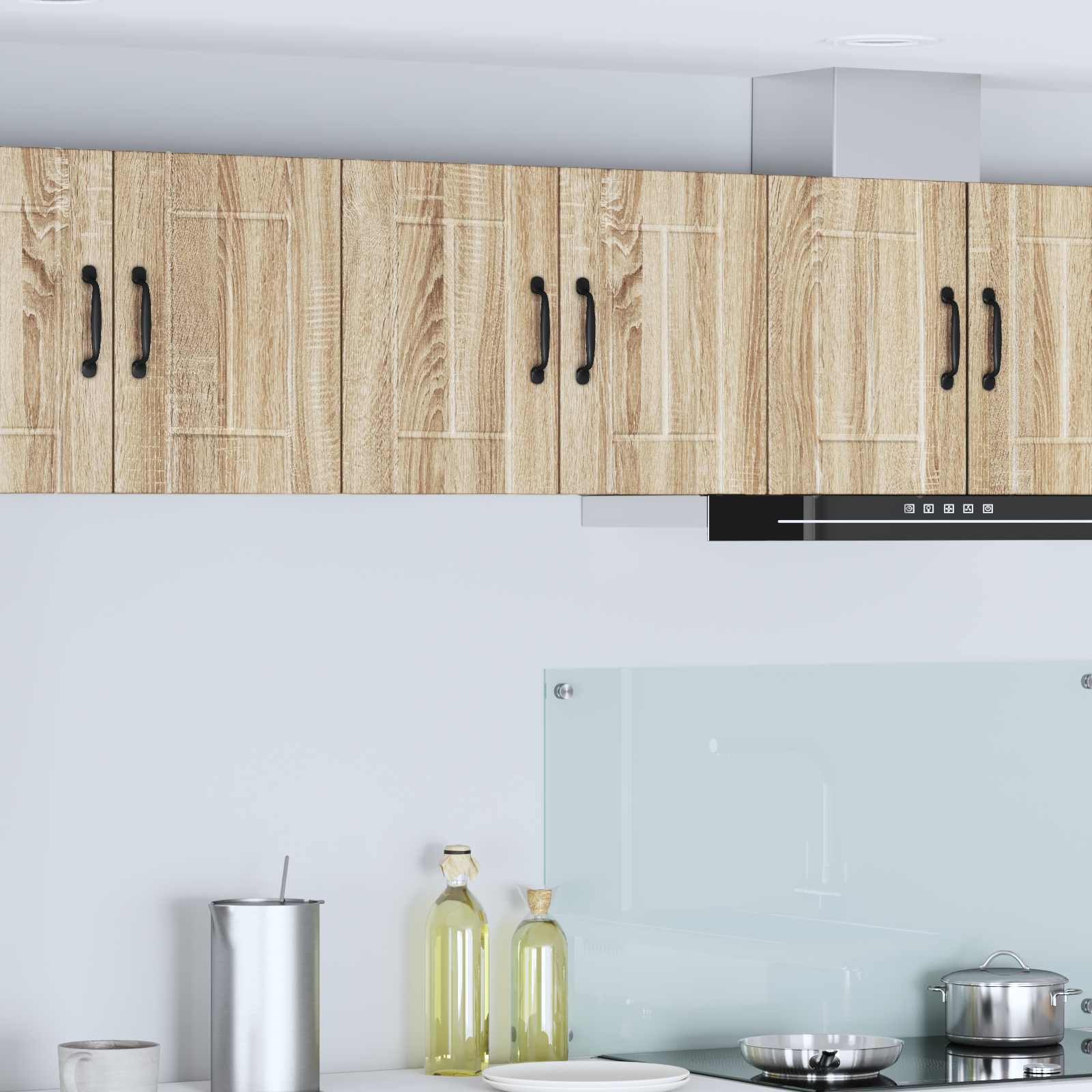 Armadietto a muro LUCCA 2 pcs Rovere Sonoma 30 x 31 x 40 cm | homemem39