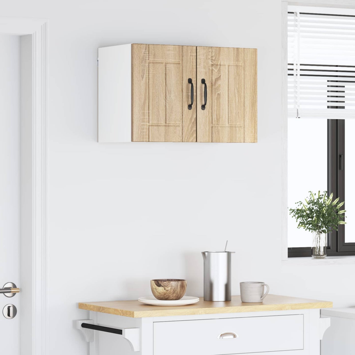 Armadietto a muro LUCCA 2 pcs Rovere Sonoma 30 x 31 x 40 cm | homemem39