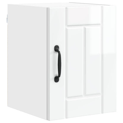 Armadietto a muro LUCCA Bianco Lucido 30 x 31 x 40 cm | homemem39