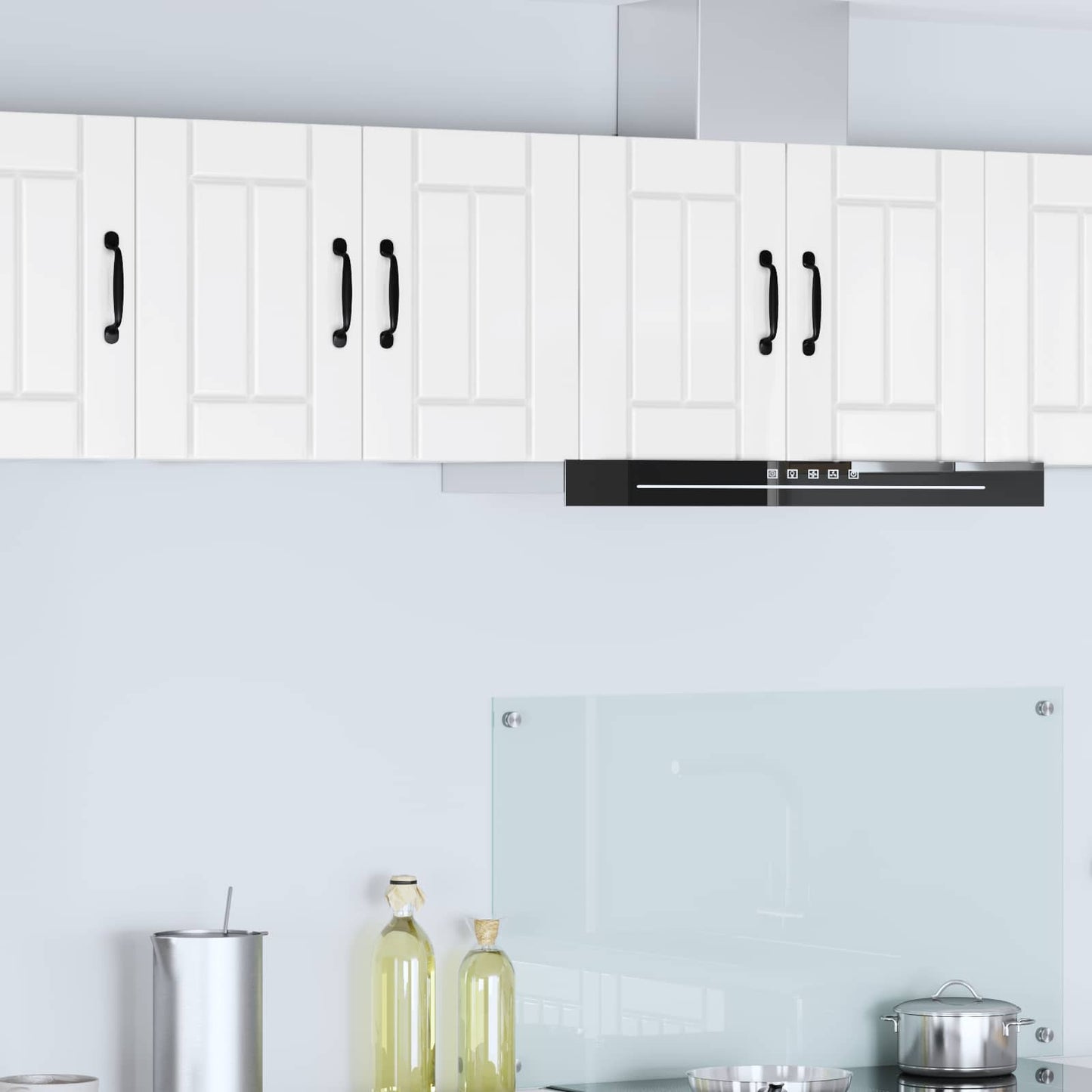 Armadietto a muro LUCCA 2 pcs Bianco Lucido 30 x 31 x 40 cm