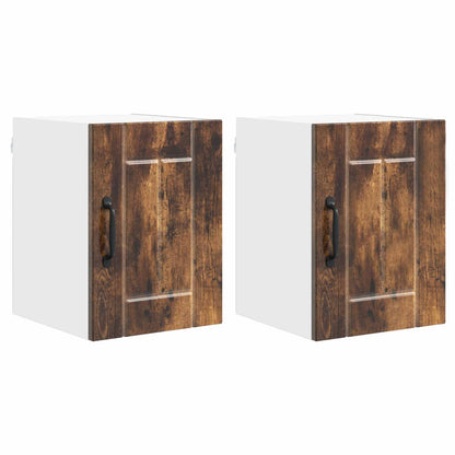 Armadietto a muro LUCCA 2 pcs Rovere Fumo 30 x 31 x 40 cm