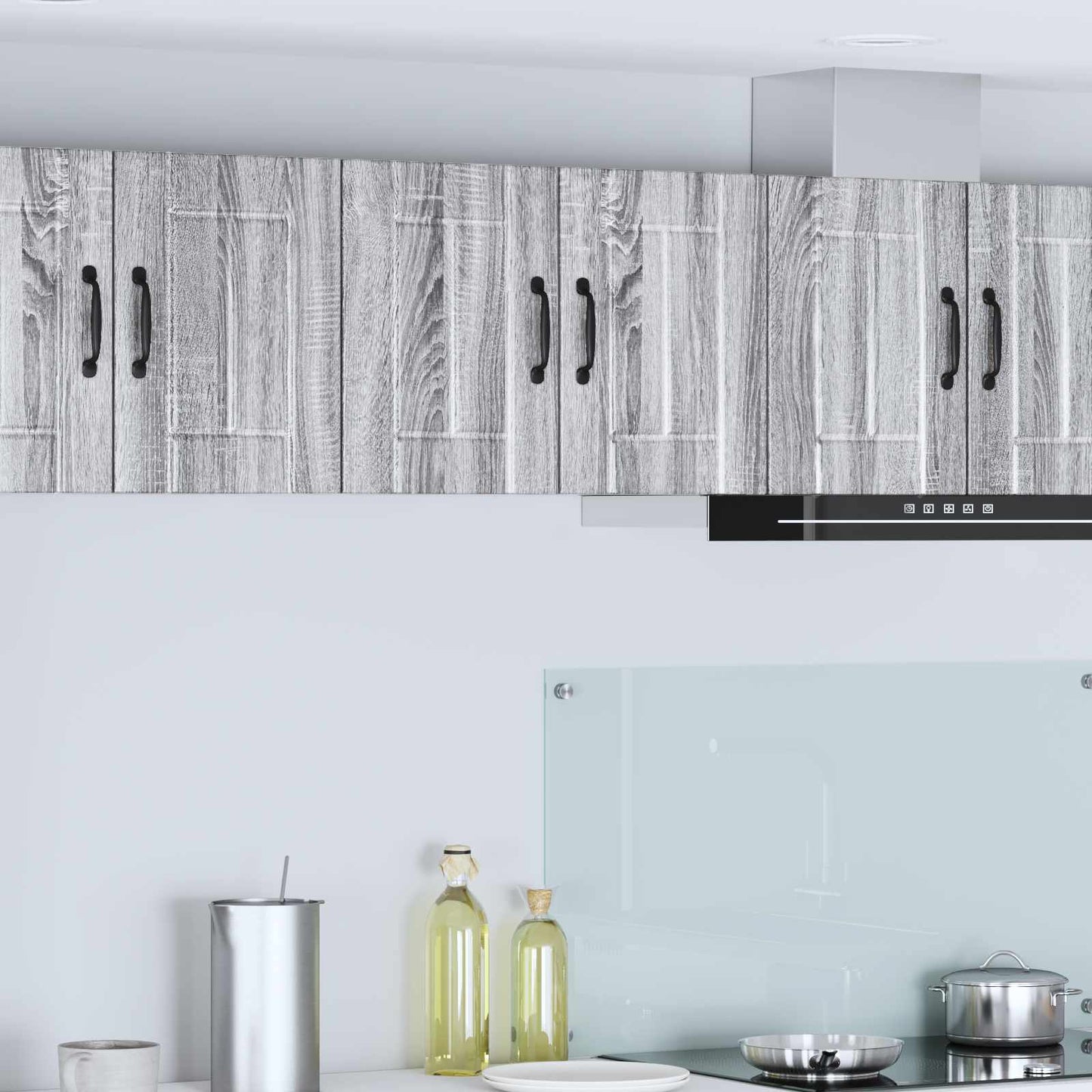 Armadietto a muro LUCCA Grigio Sonoma 30 x 31 x 40 cm | homemem39