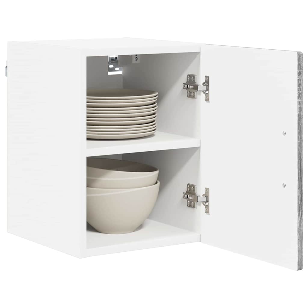 Armadietto a muro LUCCA Grigio Sonoma 30 x 31 x 40 cm | homemem39